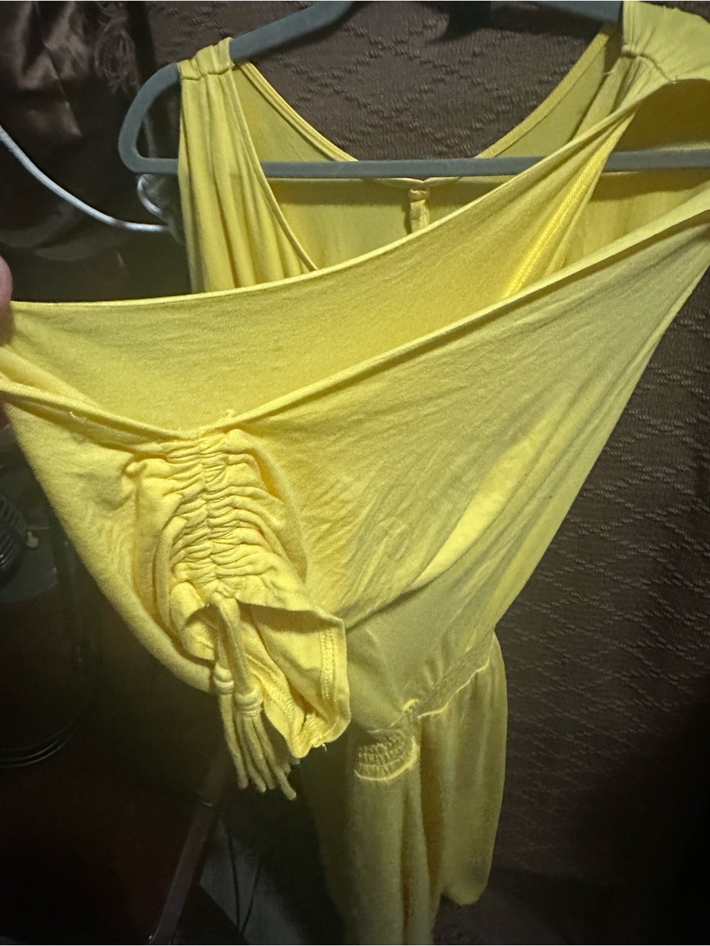 Bright Yellow Sleeveless Summer Dress